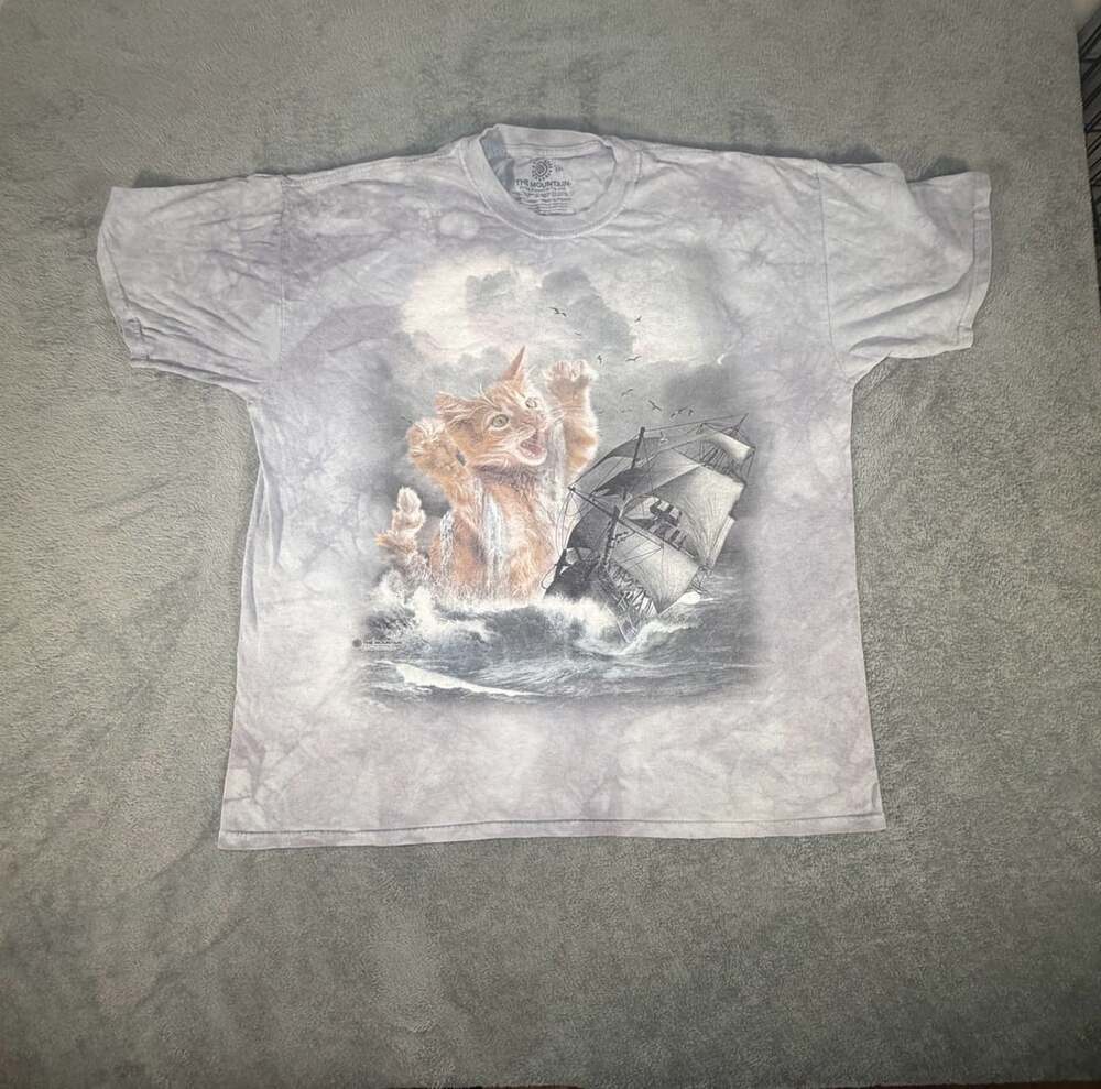 The Mountain Krakitten Cat T-Shirt Size 2XL 2014